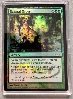 Natural Order FOIL | NM | Judge Rewards Promo | Magic MTG - Image 1
