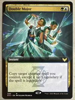 MTG / Double Major / STX / #340 / Regular (Extended Art) / Rare / NM - Image 1