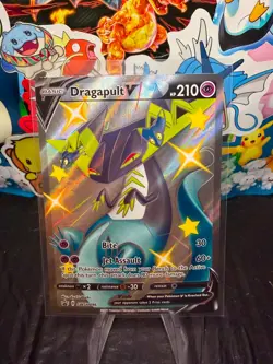 Dragapult V SWSH096 - Black Star Promo - Pokemon TCG - NM - Image 1