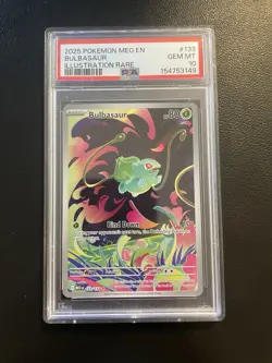 PSA 10 - Bulbasaur 133/132 IR MEG Mega Evolutions - Pokemon - Image 1