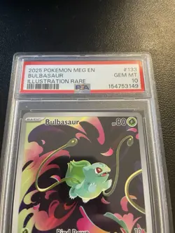 PSA 10 - Bulbasaur 133/132 IR MEG Mega Evolutions - Pokemon - Image 2