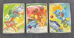 🔥 Pokemon TCG First Partner Illustration Series 1 Kanto GEN 1 Starters NM+++ 🔥 - Image 1