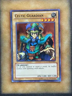 Yugioh Celtic Guardian LCYW-EN003 Super Rare NM - Image 1