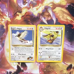 Pokemon TCG Gym Challenge/Legendary Collection 2 Card Lot - Koga's Pidgey, Pidg… - Image 1