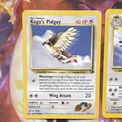 Pokemon TCG Gym Challenge/Legendary Collection 2 Card Lot - Koga's Pidgey, Pidg… - Image 3