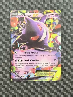 Pokemon TCG Gengar EX 34/119 Ultra Rare Holo, XY - Phantom Forces - Image 1
