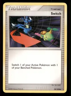 4x Pokemon Card Switch Stormfront 93/100 MODERATELY PLAYED Non-Holo Common TCG! - Image 1