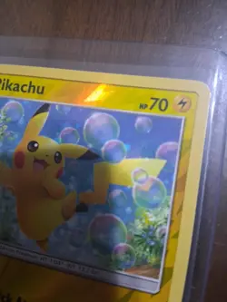 Pokemon TCG Pikachu 19/68 Hidden Fates Reverse Holo (NM) - Image 5