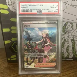 Pokemon Dawn 129/094 Me02: Phantasmal Flames PSA 10 Special Illustration Rare - Image 1