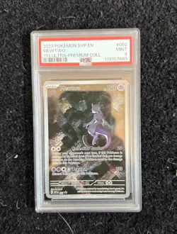 Pokemon SVP Mewtwo 151 Ultra Premium Collection #052 PSA 9 MINT - Image 2