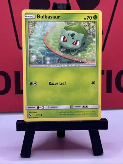 Bulbasaur 1/73 Regular 2017 SM Shining Legends Pokemon TCG - Image 2