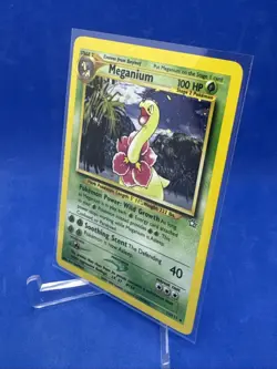 Meganium 11/111 Pokemon TCG: 2000 Neo Genesis Unlimited Holo - Image 3