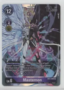 2021 Digimon Card Game - Release Special Ver 15 SR Mastemon #BT3-090 - Image 1