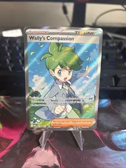Wally's Compassion 176/132 Ultra Rare Mega Evolution Pokemon NM - Image 1