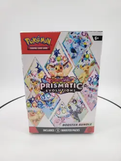 Pokemon TCG Scarlet and Violet Prismatic Evolutions Booster Bundle - Image 3
