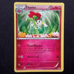 Floette 65/106 Uncommon Flashfire Pokemon Lightly Played - Image 1