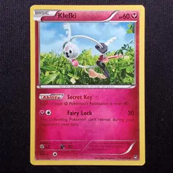 Klefki 73/111 Uncommon Furious Fists Pokemon Moderately Played - Image 1