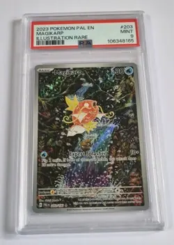 Pokemon TCG Paldea Evolved Magikarp 203/193 PSA 9 - Image 1