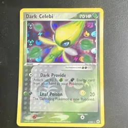 Pokemon TCG Dark Celebi Hidden Legends Holo Rare Reverse 4/101 70 HP English - Image 1