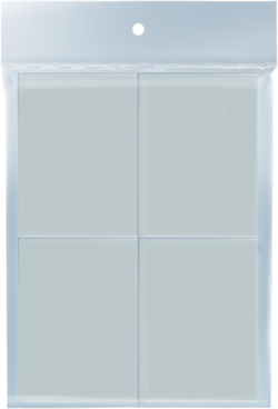 - 500Ct Clear Pro-Gloss Standard Card Sleeve Deck Protector, Protect & Store Col - Image 2