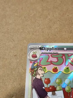 Dipplin 170/167 Twilight Masquerade Illustration Rare Pokemon NM B - Image 3