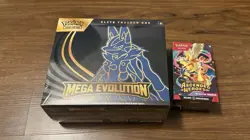 Pokemon Mega Evolution ETB Lucario, Ascended Heroes Booster Bundle - Image 1