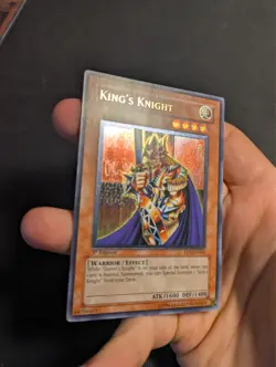 Yugioh King's Knight EEN-EN006 1st Edition Ultimate Rare LP! - Image 2