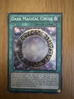 Yugioh 2x Dark Magical Circle MP17-EN100 Secret Rare 1st Edition - Image 4