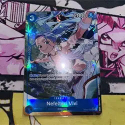 Bandai One Piece Nefeltari Vivi EB02-026 Foil Character Card 3 Cost 2000 English - Image 1