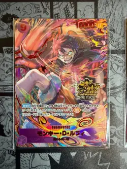 One Piece Card 3rd Anniversary Luffy Ace Sabo 3 Set Promo Japanese - Image 2