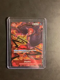 One Piece TCG Treasure Cup Event Pack Vol 8: Shanks P-097 Promo NM - Image 1