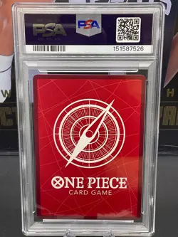 2024 One Piece JP ST13-003 Monkey D Luffy 7-Eleven Campaign PSA 10 GEM MINT - Image 2