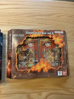 One Piece TCG Illustration Box Volume 5 and 6 Bundle of 3 Sealed - Image 2