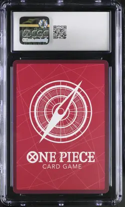 2025 ONE PIECE MONKEY D. LUFFY LEADER PURPLE BLACK OP09-061 CGC 10 - Image 2