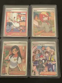 Crispin - 171/131 - Prismatic Evolutions - Pokemon Card Lot Of 4 Cards - Image 2