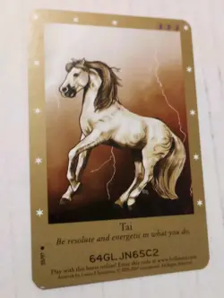 Bella Sara TCG Second Series Tai 55/97 Common Horse Card 2007 - Image 1