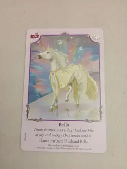 Bella Sara Bella's Ball Bella 5/55 Regular Common 2009 Horse Card CCG - Image 1