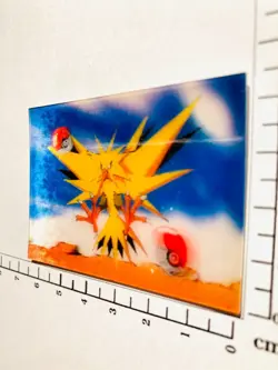 Zapdos 3D Pokemon Card Game Vrey Rare vintage From Japan Nintendo F/S - Image 4
