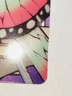 Shinobu Demon Slayer Stained glass card Kimetsu Vrey Rare From Japan BANDAI F/S - Image 5