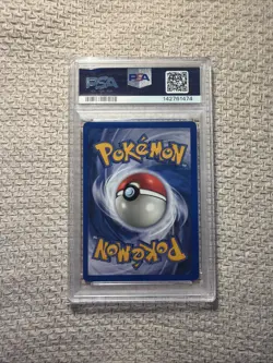 Pokemon Chansey 003/102 Base Set Holo PSA 8 - Image 2