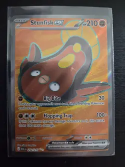 Pokemon TCG Stunfisk 252/217 Illustration Rare Ascended Heroes - Image 1