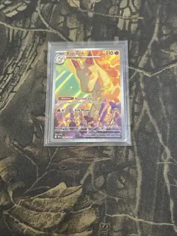 Pokemon TCG Rapidash Destined Rivals Illustration Rare Card 189/182 - Image 1