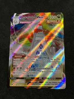 Pokemon TCG Duraludon VMAX 104/159 Crown Zenith Illustration Rare Holo NM - Image 1