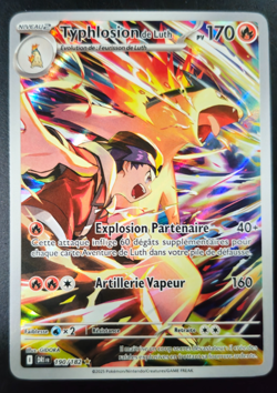 ✨✨ Carte Pokemon Typhlosion de Luth 190/182- DRI -FR-MINT - Rivalites Destinees - Image 1