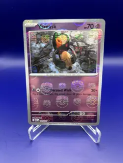 Pokemon TCG Yamask Master Ball Pattern 039/086 White Flare Holo NM - Image 2