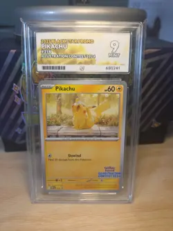 Pikachu 214 Black Star Promo Illustration Contest 2024 ACE 9 MINT - Pokemon TCG - Image 1