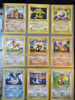 1st Edition Pokemon TCG Rhyhorn Jungle 61/64 Regular Common - Image 3