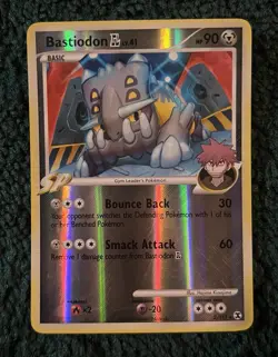 Pokemon Bastiodon Reverse Holo Rare 2/111 from Rising Rivals in LP condition! - Image 1