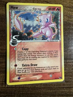 Mew Delta Species Holo 3/17(POP Series 5) MP-HP Pokemon Inverted Pokeball - Image 1