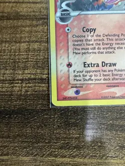 Mew Delta Species Holo 3/17(POP Series 5) MP-HP Pokemon Inverted Pokeball - Image 3